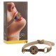 OUCH! BREATHABEL BALL GAG PREMIUM BROWN