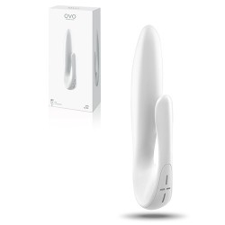 VIBROMASSEUR RECHARGEABLE J2 OVO BLANC