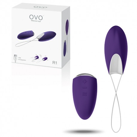 HUEVO RECARGABLE R1 OVO MORADO