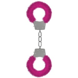 ALGEMAS COM PELUCHE PLEASURE FURRY HANDCUFFS ROSA