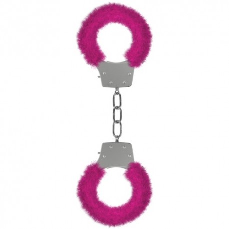 PLEASURE FURRY HANDCUFFS PINK