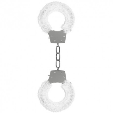 ESPOSAS CON PELUCHE PLEASURE FURRY HANDCUFFS BLANCAS