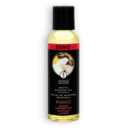 ACEITE DE MASAJE SHUNGA ROMANCE FRESA CAVA 60ML