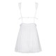 OBSESSIVE SWANITA BABYDOLL AND THONG WHITE