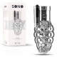 SONO Nº22 REUSABLE STROKER WITH VIBRATING BULLET TRANSPARENT