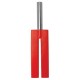 AZOTADOR OUCH! LEATHER SLIT PADDLE ROJO
