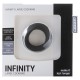 ANEL PARA O PÉNIS INFINITY LARGE COCKRING PRETO