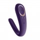 DOUBLE CLASSIC COUPLES VIBRATOR WITH USB CHARGER