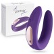 DOUBLE PLUS COUPLES VIBRATOR WITH USB CHARGER