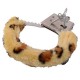 BESTSELLER FURRY HANDCUFFS LEOPARD PRINT