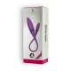 ADRIEN LASTIC 2 RECHARGEABLE DOUBLE VIBRATOR WITH MINI REMOTE PURPLE