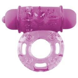 ANILLO VIBRADOR VIBRATING BULLET RING MORADO