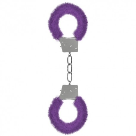 ESPOSAS CON PELUCHE BEGINNER'S FURRY HANDCUFFS MORADAS