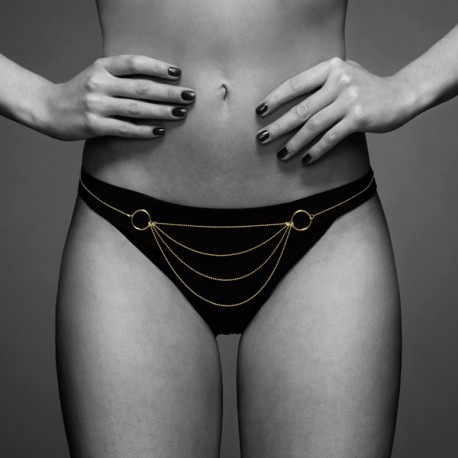 THE MAGNIFIQUE COLLECTION BODY CHAIN CULOTTE BIJOUX INDISCRETS GOLDEN