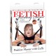 FETISH FANTASY SERIES POSITION MASTER WITH CUFFS BLACK