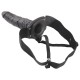 STRAP-ON OCO REAL RAPTURE AIR FEELING 8" PRETO