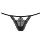 OBSESSIVE 820-THO THONG BLACK