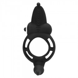 ANILLO VIBRADOR SUPERIOR COCK RING NEGRO