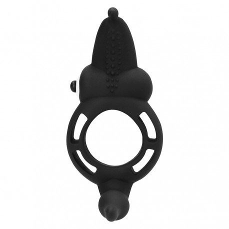 ANILLO VIBRADOR SUPERIOR COCK RING NEGRO