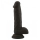 PENE EN SILICONA REAL SAFE ROD LARGE NEGRO