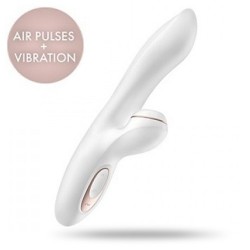 ESTIMULADOR DEL CLÍTORIS RECARGABLE SATISFYER PRO G-SPOT RABBIT