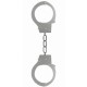 METAL BEGINNER'S HANDCUFFS SILVER