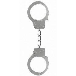 METAL BEGINNER'S HANDCUFFS SILVER