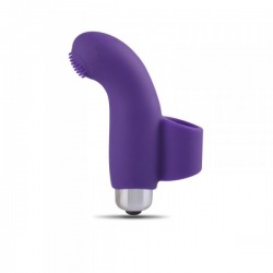 BALA VIBRATORIA FINGER FAN TICKLE USEME MORADA