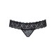 OBSESSIVE LACEA 2 THONG PACK BLACK AND ORANGE