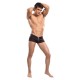 MALE POWER ZIPPER SHORT BLACK