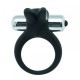 TIMELESS STRECHY RING VIBRATING COCK RING BLACK