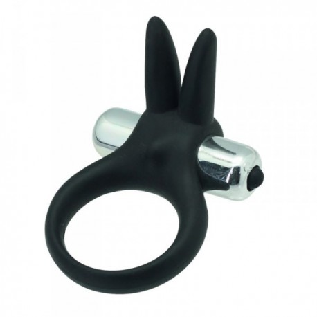 ANILLO PARA EL PENE CON VIBRACIÓN STRECHY RING TIMELESS NEGRO