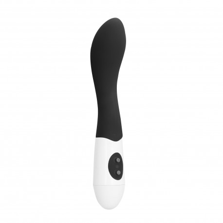 VIBRADOR EN SILICONA BEND GC NEGRO