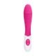 GC RIBBED SILICONE VIBRATOR PINK