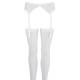 LACE GARTER BELT WHITE