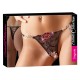 TANGA ROSE COM ABERTURA