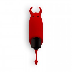 ADRIEN LASTIC POCKET VIBE DEVOL VIBRATING BULLET RED