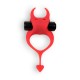 ADRIEN LASTIC DEVOL VIBRATING COCKRING RED