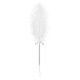 OBSESSIVE A716 FEATHER TICKLER WHITE