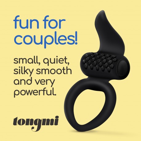 ANILLO TONGMI SILICONE COUPLE VIBRATOR CRUSHIOUS