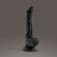 TESSUDO PREMIUM SILICONE DILDO 9,5" CHOCOLATE CRUSHIOUS