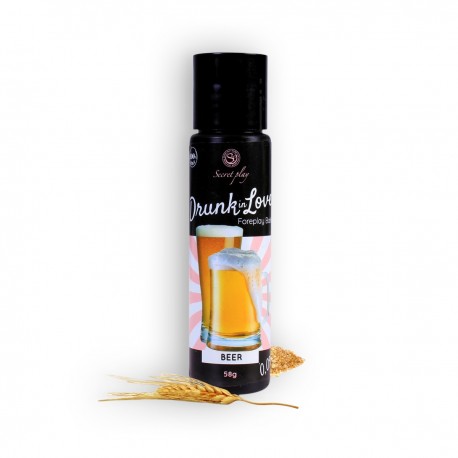 BALM LUBRICANT BEER FLAVOUR DRUNK IN LOVE SECRET PLAY 60ML