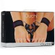 ESPOSAS PARA MUÑECAS Y TOBILLOS OUCH! VELCRO HAND AND LEG CUFFS NEGRAS