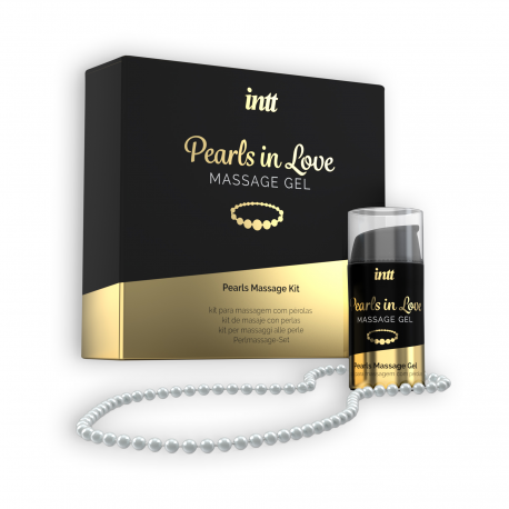 GEL DE MASAJE CON COLLAR DE PERLAS PEARLS IN LOVE INTT 15ML