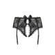 OBSESSIVE BEHINDY GARTER BELT BLACK