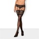 OBSESSIVE LETICA STOCKINGS BLACK