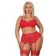 QUEEN SIZE OBSESSIVE JOLIEROSE SET RED