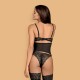 OBSESSIVE CONTICA CORSET AND PANTY BLACK