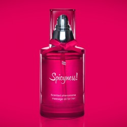 OBSESSIVE SPICY MASSAGE OIL WITH PHEROMONES FOR HER 100ML