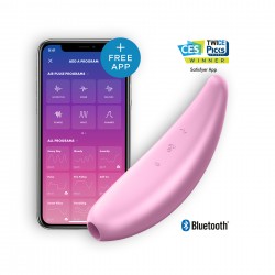 ESTIMULADOR CURVY 3+ CON APP SATISFYER ROSA